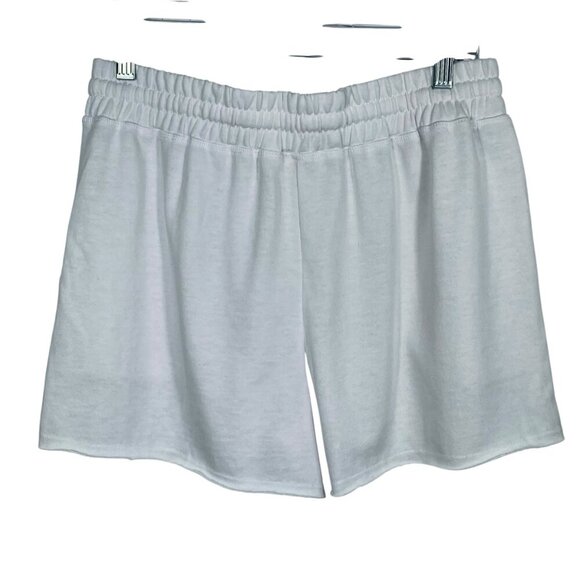 NWT Splendid Terry Drawstring Waist Eco Shorts White Womens S (4-6) Beach Summer - Picture 5 of 13